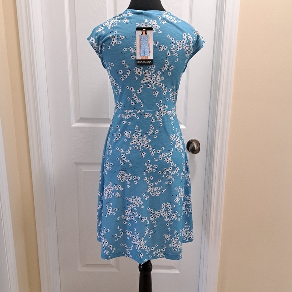 ❤️ NWT Sansara Floral Dress Women's Small Twist Front Sleeveless Dress - Picture 3 of 12